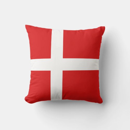 Denmark Flag x Flag Pillow