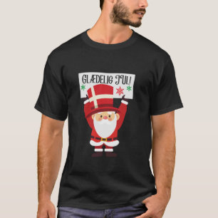 Denmark Gl delig Jul Danish Merry Christmas Gl del T-Shirt