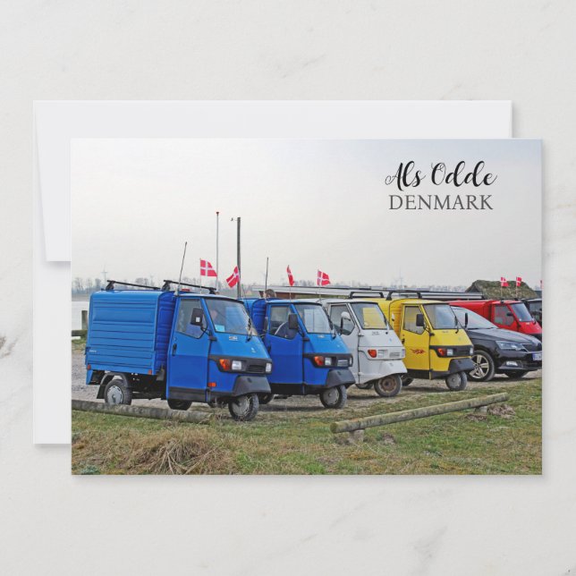 Denmark Greeting Cards! Holiday Card (Front)