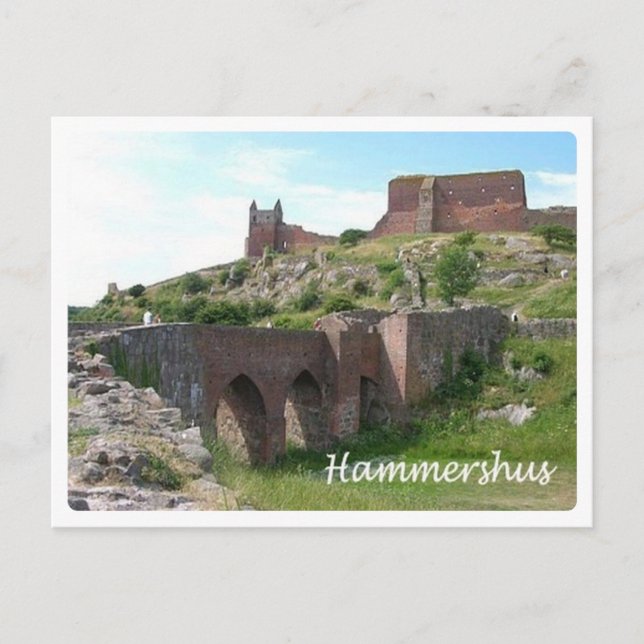 Denmark - Hammershus - Postcard (Front)
