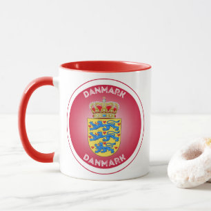 Denmark Heritage Emblem Mug