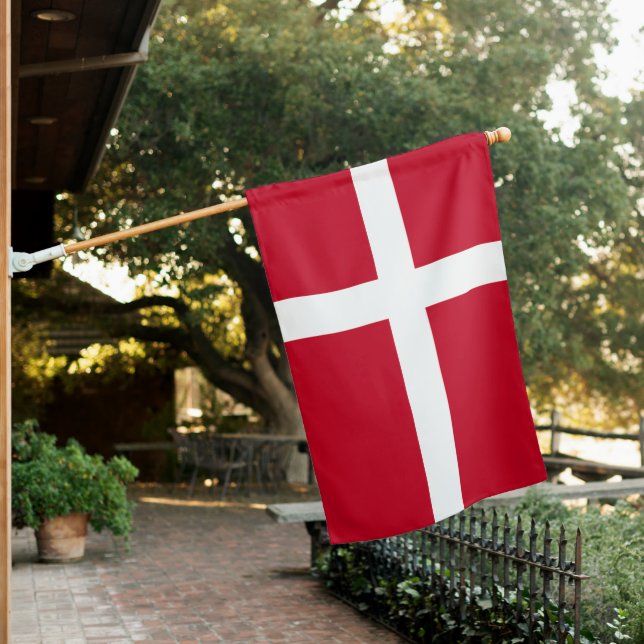 Denmark House Flag (In SItu)