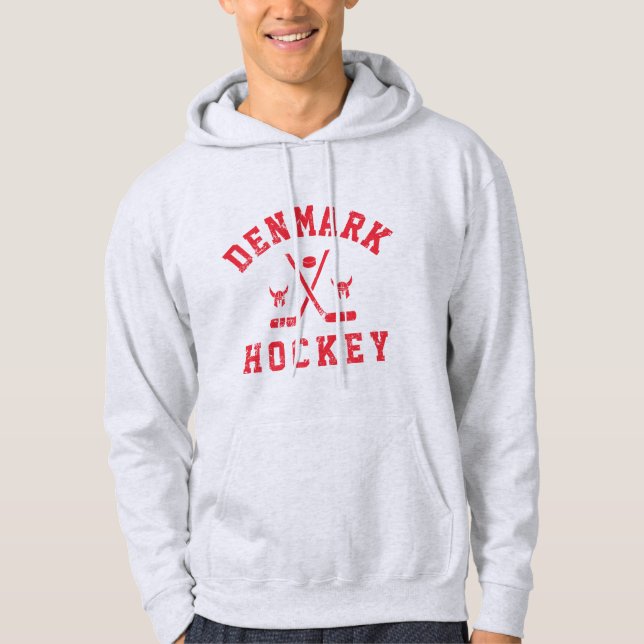 Denmark Ice Hockey Hoodie (Front)