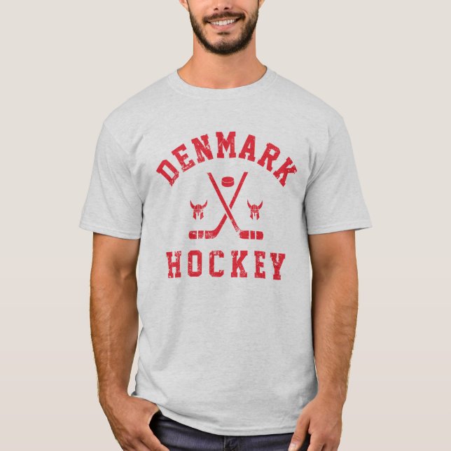 Denmark Ice Hockey  T-Shirt (Front)