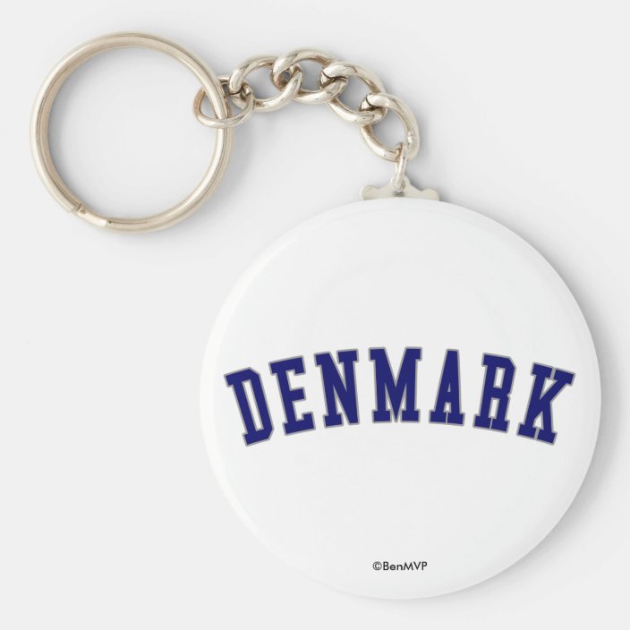 Denmark Key Chain