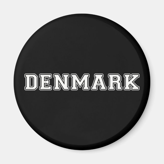 Denmark Magnet (Front)