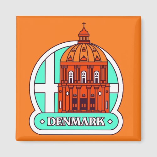 Denmark Magnet