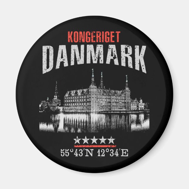 Denmark Magnet (Front)