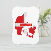 Denmark map (Standing Front)