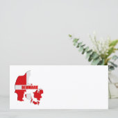 Denmark map (Standing Front)
