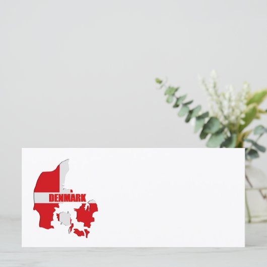 Denmark map (Standing Front)