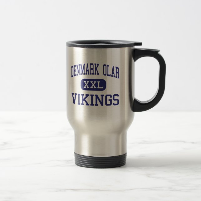 Denmark Olar Vikings Middle Denmark Travel Mug (Right)