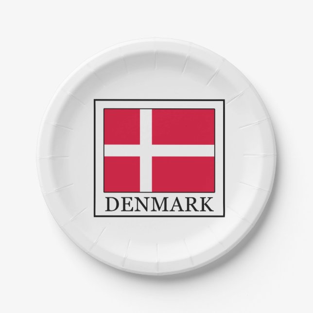 Denmark Paper Plates (Front)