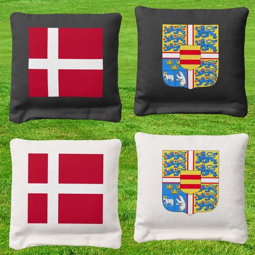 Denmark patriotic bags Danish Flag Cornhole Bags
