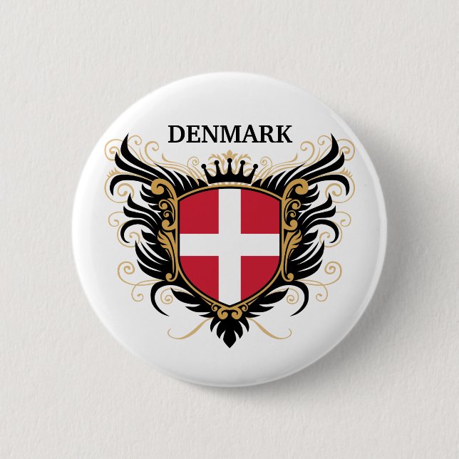 Denmark [personalize] button (Front)