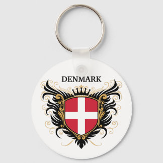 Denmark [personalize] keychain