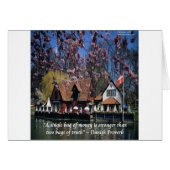 Denmark Photo & Famous Proverb (Front Horizontal)