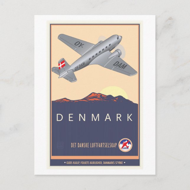 Denmark Postcard (Front)