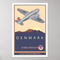 Denmark Poster