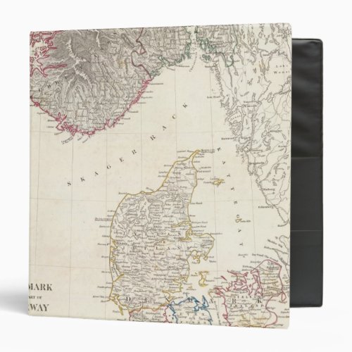 Denmark pt of Norway 3 Ring Binder