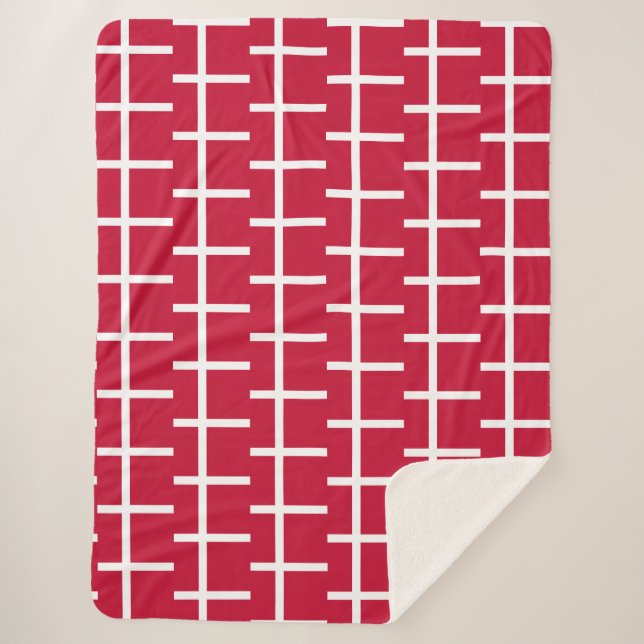 Denmark Sherpa Blanket (Front)