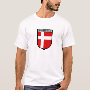 Denmark shield Danish badge emblem gifts T-Shirt