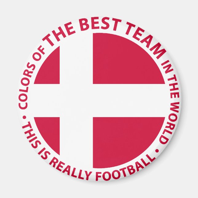 Denmark Shield Magnet (Front)