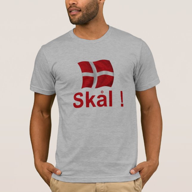 Denmark Skal! T-Shirt (Front)