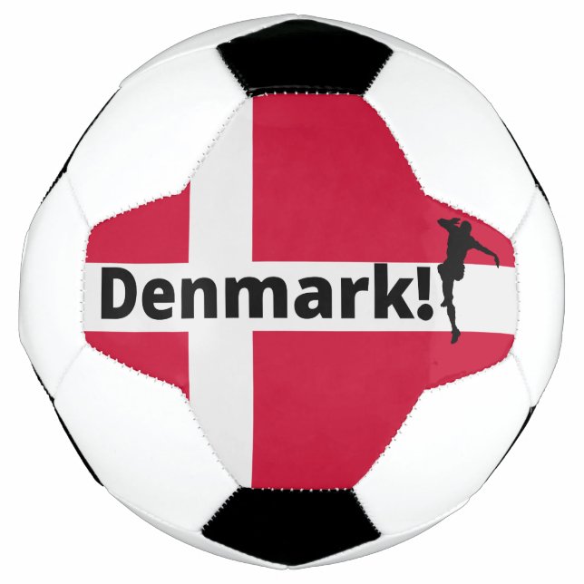 Denmark soccer     soccer ball (Front)