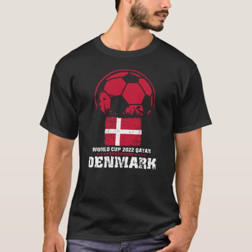 DENMARK SQUAD SOCCER FAN WORLD CUP 20224067png4067 T_Shirt