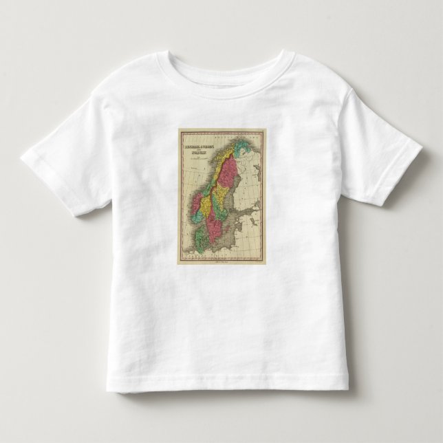 Denmark, Sweden, And Norway Toddler T-shirt (Front)