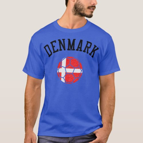 Denmark Team Heritage Flag T_Shirt