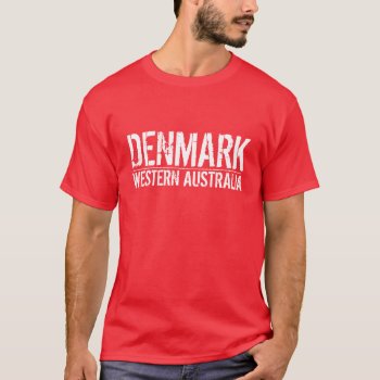 Denmark Town T-shirt by Almrausch at Zazzle