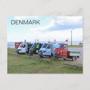 Denmark Tuk-Tuk Postcard! Postcard