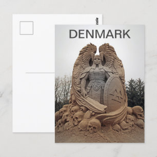 Denmark Valkyrie Postcard! Postcard