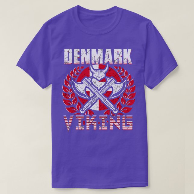 Denmark Viking 1 T-Shirt (Design Front)