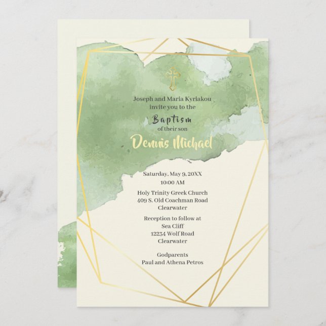 Dennis Invitation (Front/Back)