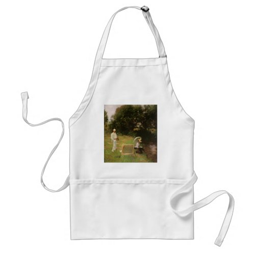 Dennis Miller Bunker Painting at Calcot by Sargent Adult Apron