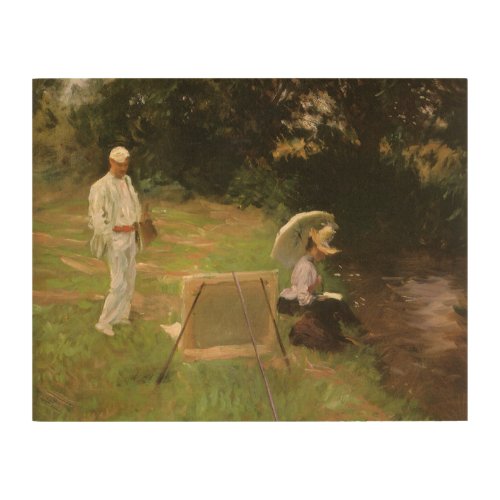 Dennis Miller Bunker Painting at Calcot by Sargent Wood Wall Decor