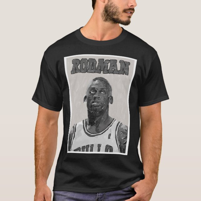Dennis Rodman Rodzilla, The Worm Essential T-Shirt (Front)