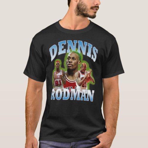 Dennis Rodman Vintage Bootleg  Classic T_Shirt