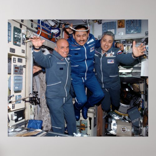 Dennis Tito the first space tourist Poster