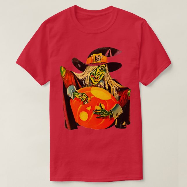 Dennison Witch Decoration 70s T-Shirt (Design Front)