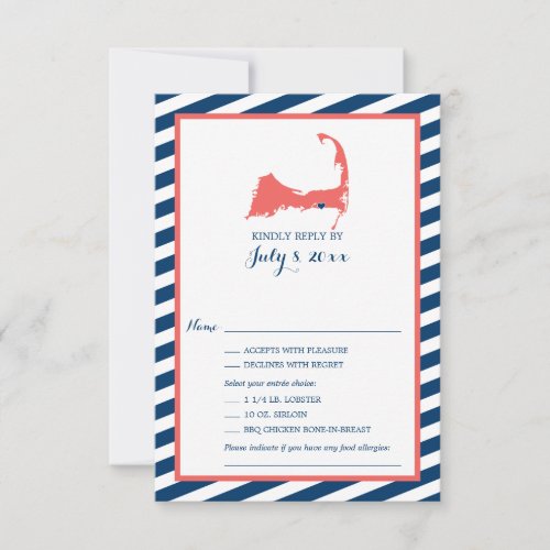 Dennisport Cape Cod  Wedding RSVP