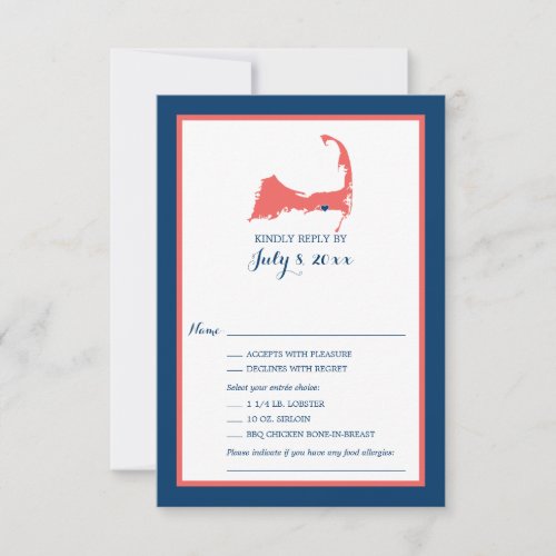 Dennisport Cape Cod  Wedding RSVP