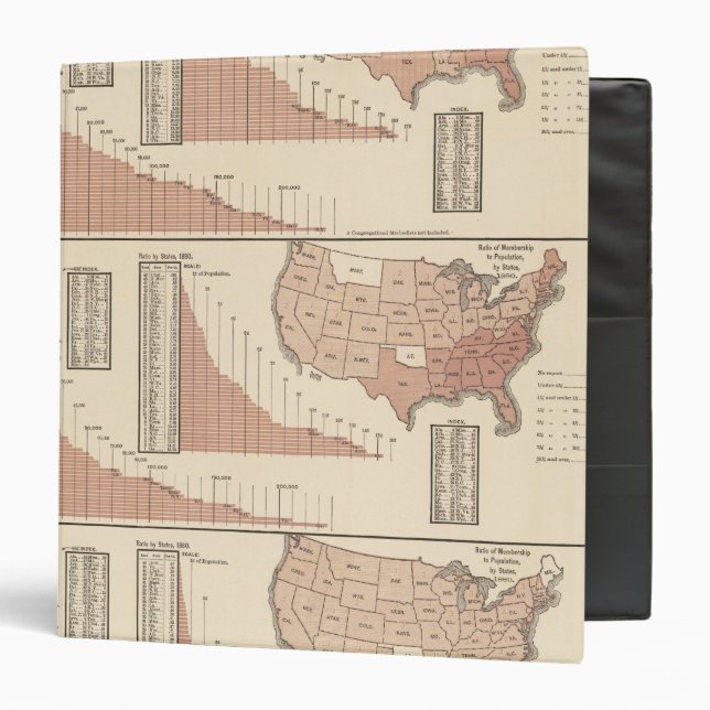 Denominational statistics 3 ring binder (Front/Inside)