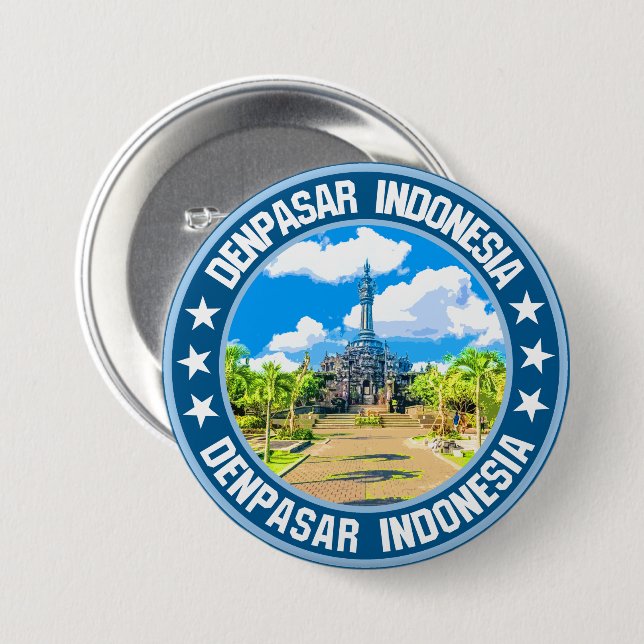 Denpasar                                           button (Front & Back)