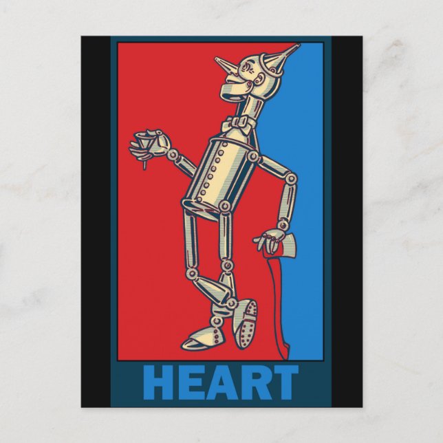 Denslow's Wizard of Oz: Heart Postcard (Front)