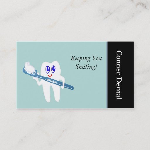 Customizable Dental Appointment Business Card