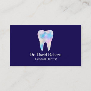 Dental Appointment Elegant Watercolor Card